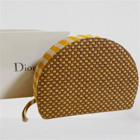 dior bohemian riviera clutch|DIOR 2021 Summer Limited Rare Novelty Bohemian Clutch Bag .